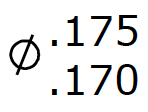 Example of Limit Tolerance recognized by 1factory